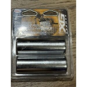XGames Chrome Rail Riders Freestyle Foot Pegs Repose Pied Freestyle New Smooth